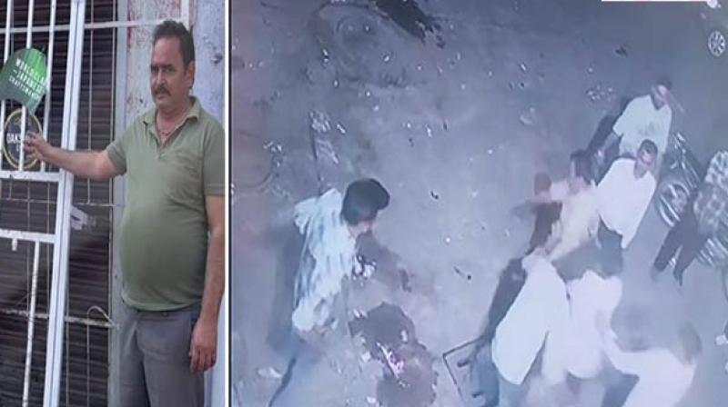 On the night of Diwali, robbers carried out the incident