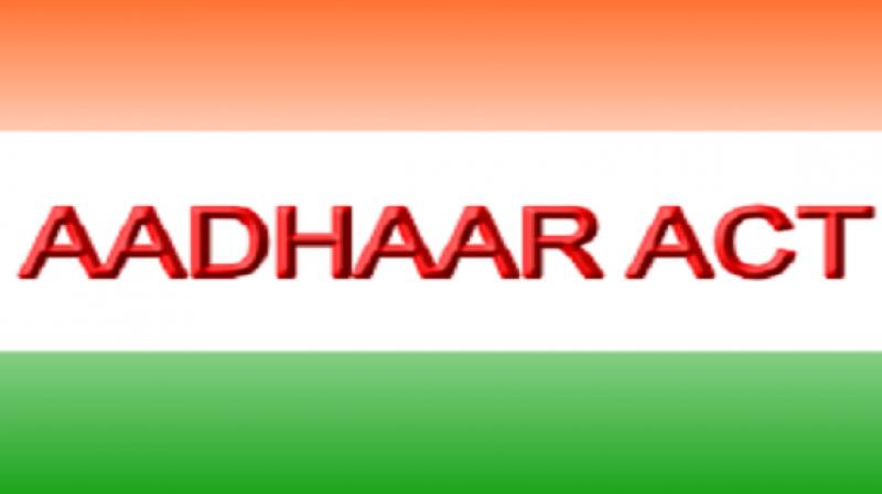 Proposal of amendment in Aadhaar act