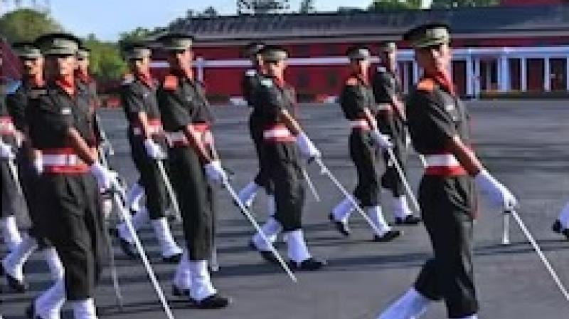 Passing out parade.