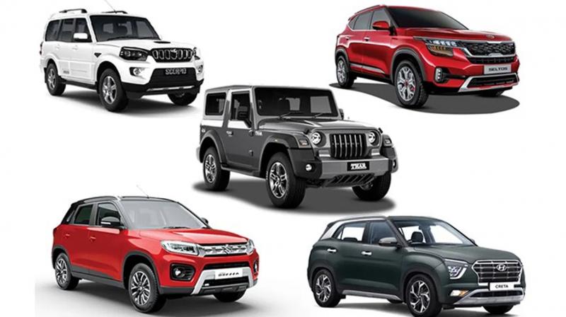 SUV Sales up