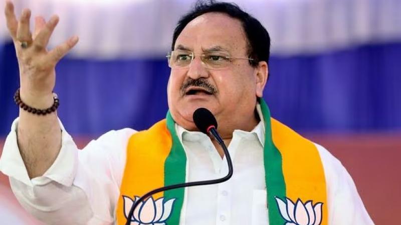 JP Nadda file photo.
