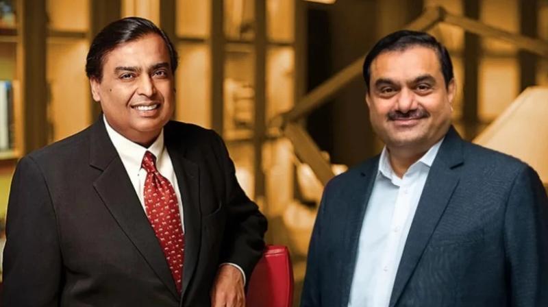 Mukesh Ambani and Gutam Adani.