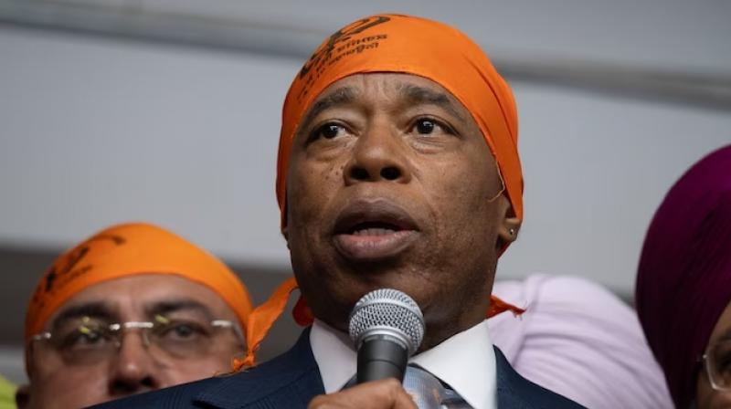 Eric Adams in Richmond Hill Gurudwara