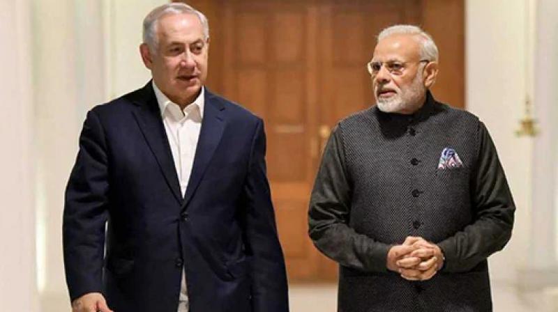 PM Modi with Netahyahu