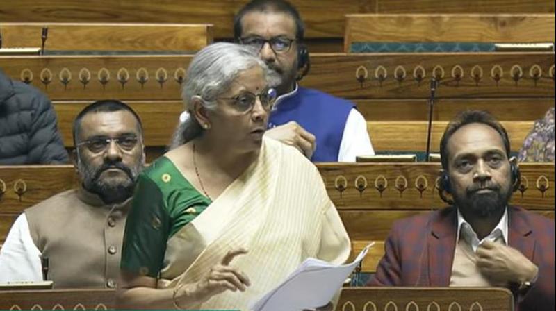 Finance Minister Nirmala Sitharaman