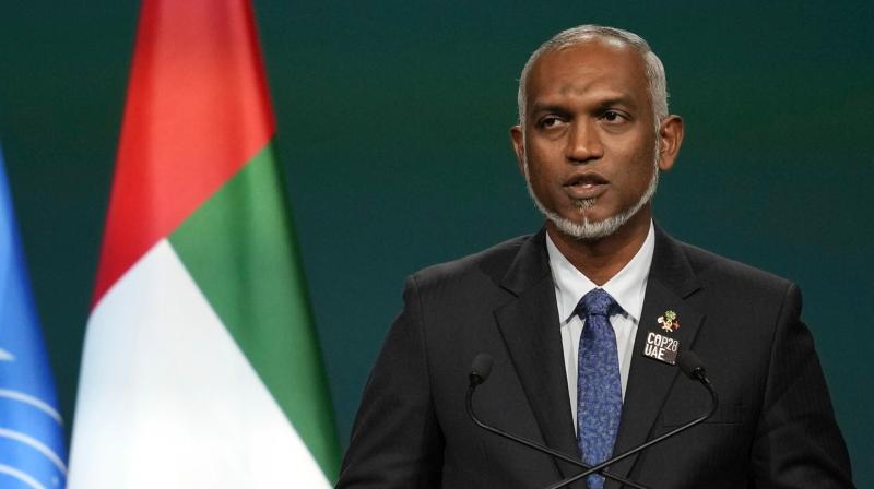 Maldivian President Mohamed Muizzu