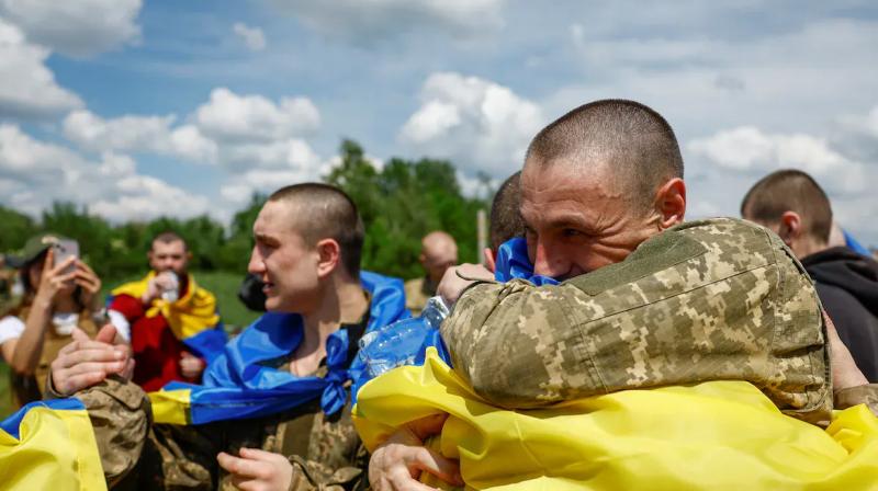 Russia and Ukraine exchanged prisoners of war and civilians