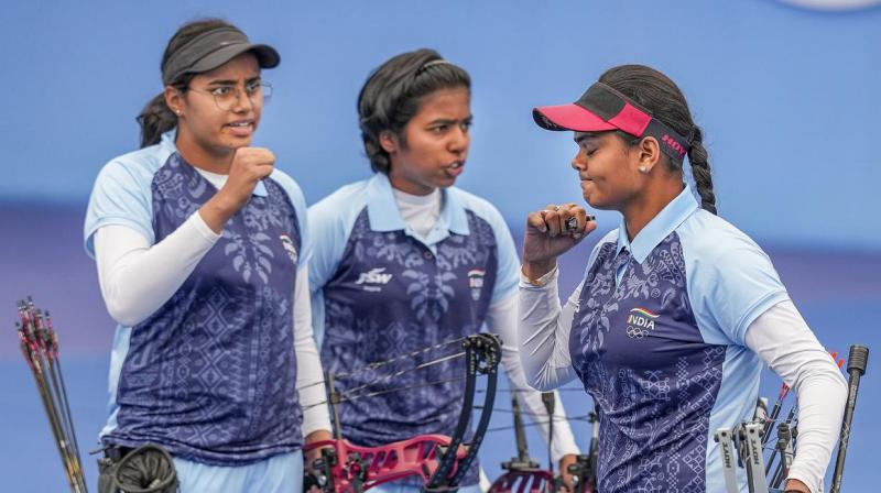 Indian Archery Team.
