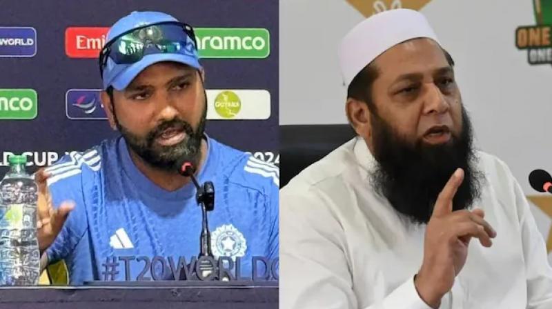 Rohit Sharma and Inzamam-Ul-Haq