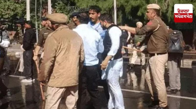 Congress protests against BJP over three issues in Chandigarh Latest News in Punjabi 