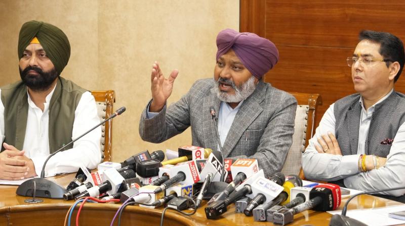 Cabinet Ministers strongly criticize Akali-BJP alliance and Congress party for pushing Punjab youth towards drugs