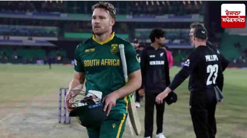 David Miller raises questions on Champions Trophy schedule after defeat News in Punjabi 