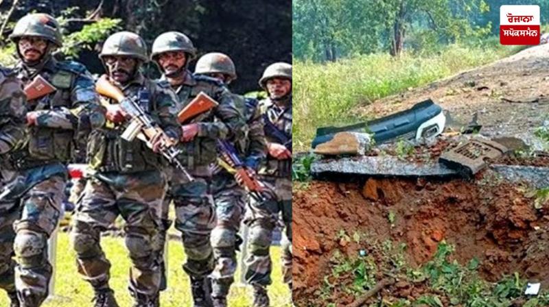 Encounter between Naxalites and security forces in Bastar, 24 Naxalites killed Latest News in Punjabi