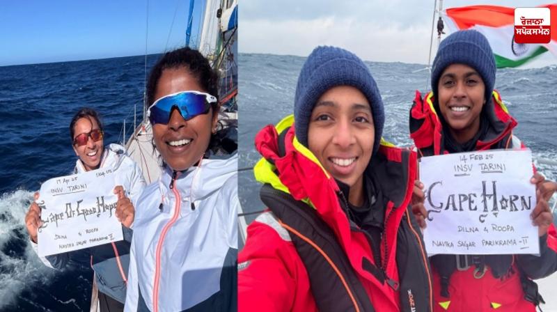 INSV Tarini (female crew)