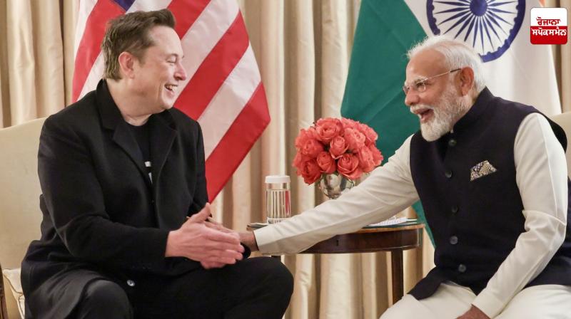Elon Musk & PM Narendra Modi File Photo 