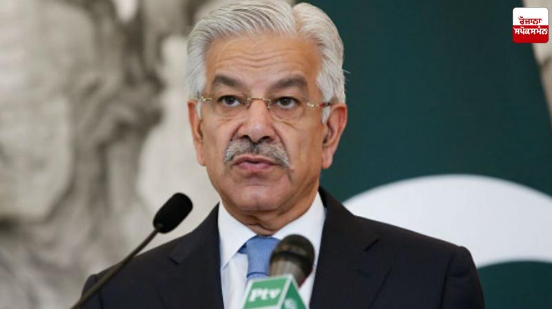 Pakistani Defense Minister Khwaja Asif Image. 
