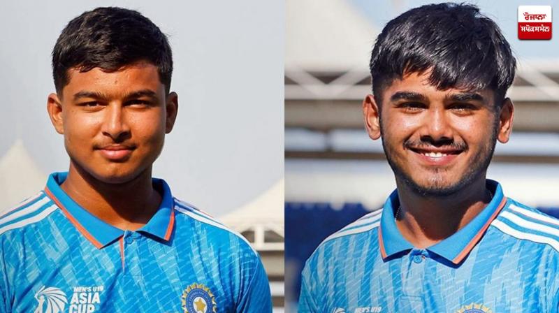 Ayush Mahatre, Vaibhav Suryavanshi selected for India U-19 England tour Latest News in punjabi 