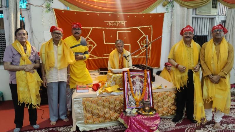 ਸ੍ਰੀ ਸਨਾਤਨ ਧਰਮ ਮੰਦਰ, ਸੈਕਟਰ 38 ਸੀ, ਚੰਡੀਗੜ੍ਹ ਵਿਖੇ ਅੱਜ ਪਵਿੱਤਰ ਸਮਾਗਮ ਸਮੂਹਕ ਸ੍ਰੀ ਰਾਮ ਪਾਠ ਦੀ ਰਸਮੀ ਪੂਜਾ ਨਾਲ ਸ਼ੁਰੂਆਤ ਹੋਈ। 