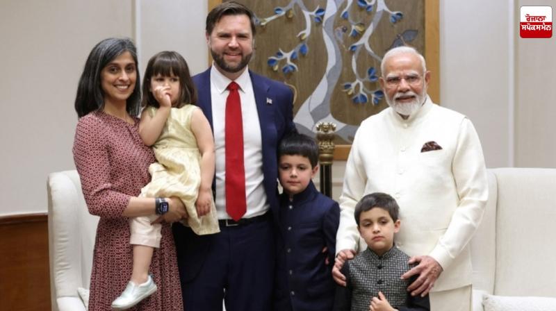 Vice President J.D. Vance's wife recalls children's experience after India visit Latest News in Punjabi 