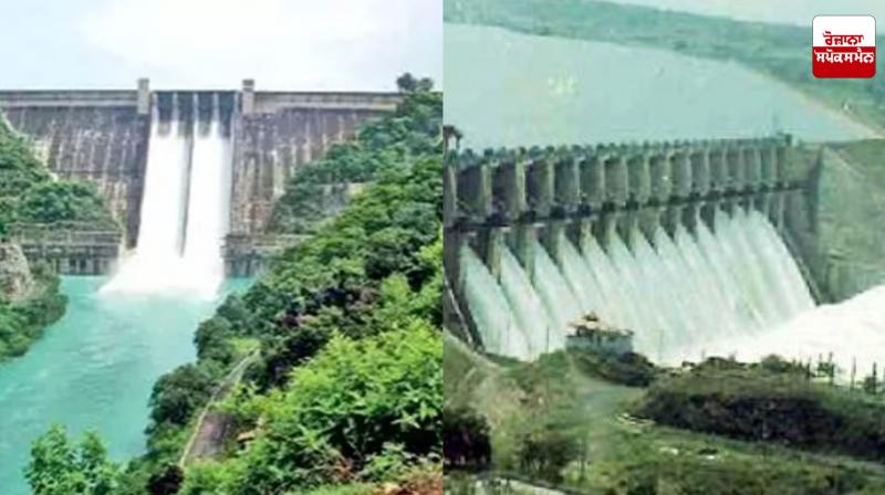 Despite Heavy Rains, Water Level in Bhakra and Pong Dams Decreased Latest News in Punjabi 
