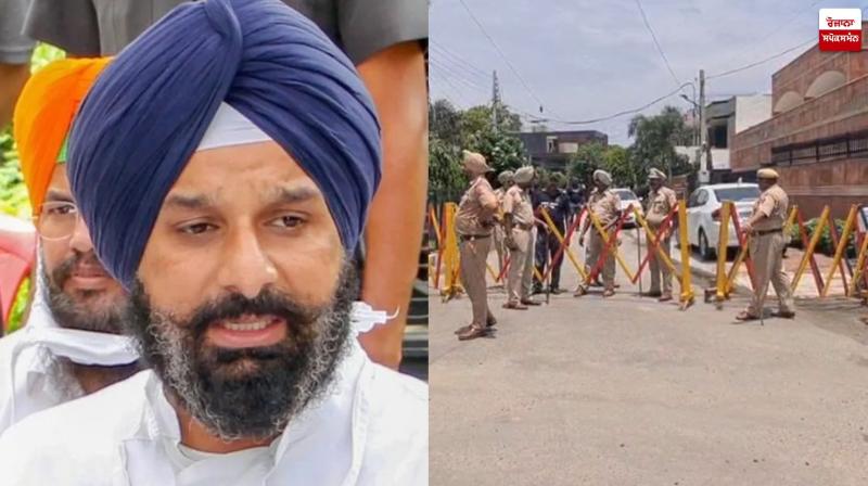 Vigilance Raid Majithia's Amritsar Residence Again