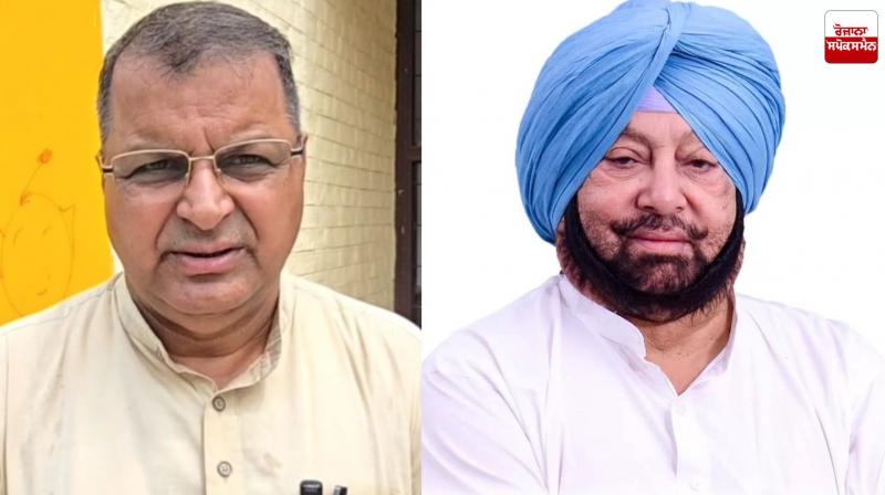 AAP Leader Neil Garg Besieges Captain Amarinder Singh Latest News in Punjabi 