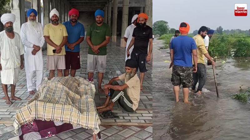 Dera Baba Nanak hit by Floods, Woman Drowns in Waterlogged Field Latest News in Punjabi