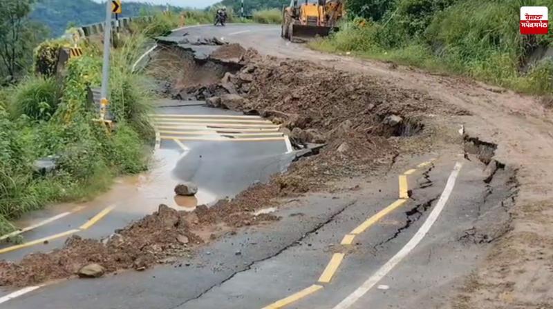 Ramshahr-Sai-Baddi Road of Nalagarh Closed in Himachal Pradesh Latest News in Punjabi 