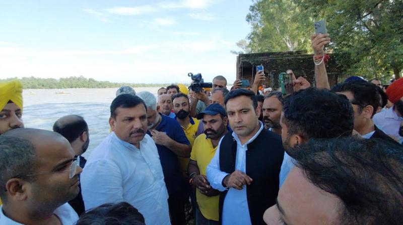 MP Sanjay Singh and Cabinet Ministers expressed confidence during relief operations