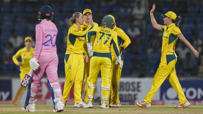 Australia beat India by 43 runs in a thrilling match
