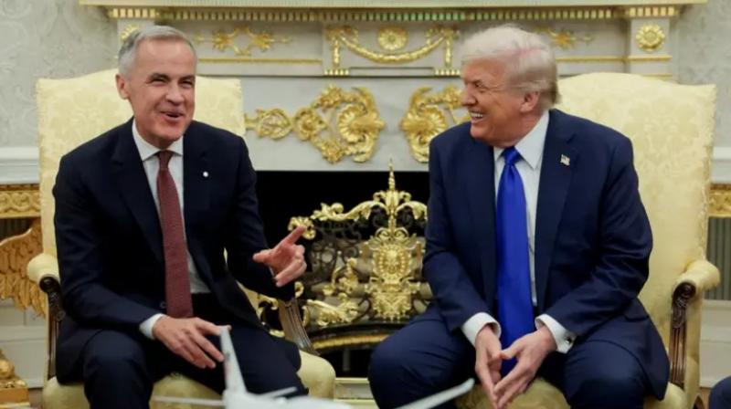 ਕਾਰਨੀ ਨੇ ਓਵਲ ਦਫਤਰ ਵਿਚ ਟਰੰਪ ਨਾਲ ਦੁਵਲੀ ਗੱਲਬਾਤ ਕੀਤੀ