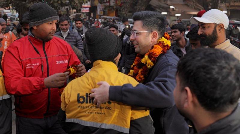 10 ਮਿੰਟਾਂ ਦੀ ਡਿਲੀਵਰੀ ਤੋਂ ਨਿਜਾਤ ਮਿਲਣ ਮਗਰੋਂ ਗਿੱਗ ਵਰਕਰਜ਼ ਨੇ ਰਾਘਵ ਚੱਢਾ ਦਾ ਕੀਤਾ ਧਨਵਾਦ