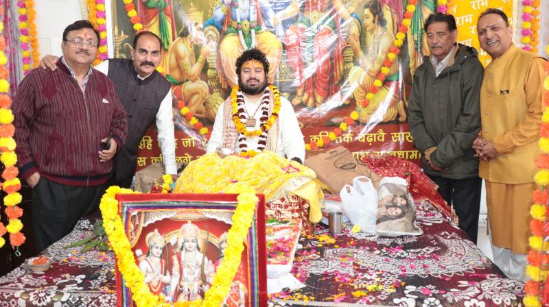 ਉੱਤਰਾਖੰਡ ਤੋਂ ਪਧਾਰੇ ਸ਼੍ਰੀ ਸੁਰੇਸ਼ ਸ਼ਾਸਤ੍ਰੀ ਜੀ ਮਹਾਰਾਜ ਨੇ ਕੀਤਾ ਸ਼੍ਰੀ ਰਾਮ ਕਥਾ ਦਾ ਪ੍ਰਵਚਨ।