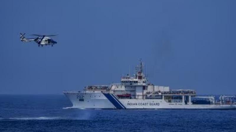 Indian Coast Guard Helicopter crash News 