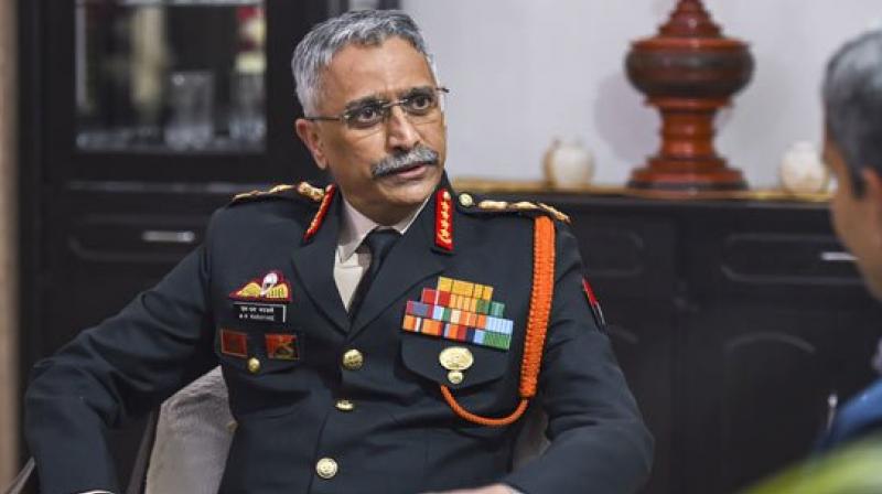 Army Chief Naravane arrives in Ladakh on two-day visit