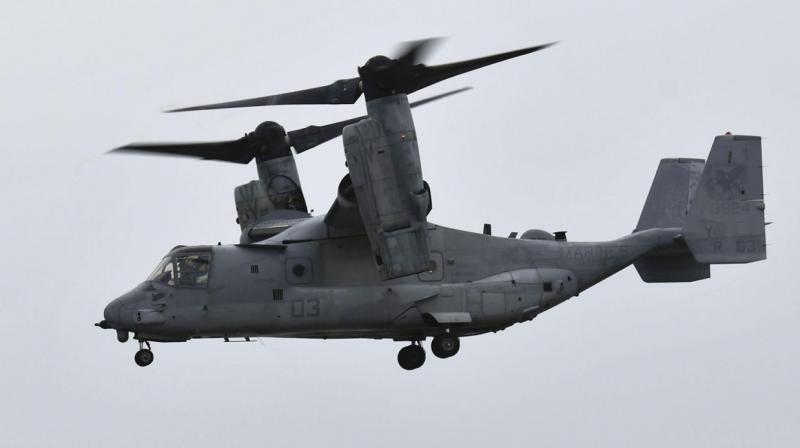 US Military Aircraft Osprey Crashes in Japan (File Image)