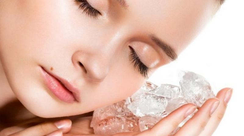 If your makeup is getting damaged due to heat then use ice Health News