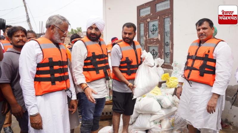 Punjab government and people united to fight floods