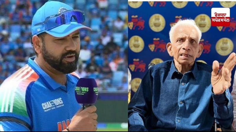 Indian team playing semi-final with black armbands as tribute to former cricketer Padmakar Shivalkar