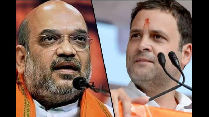 Amit Shah & Rahul Gandhi