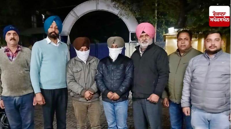 ਵਿਜੀਲੈਂਸ ਵਲੋਂ ਕਾਬੂ ਕੀਤਾ ਗਿਆ ਮੁਲਜ਼ਮ 