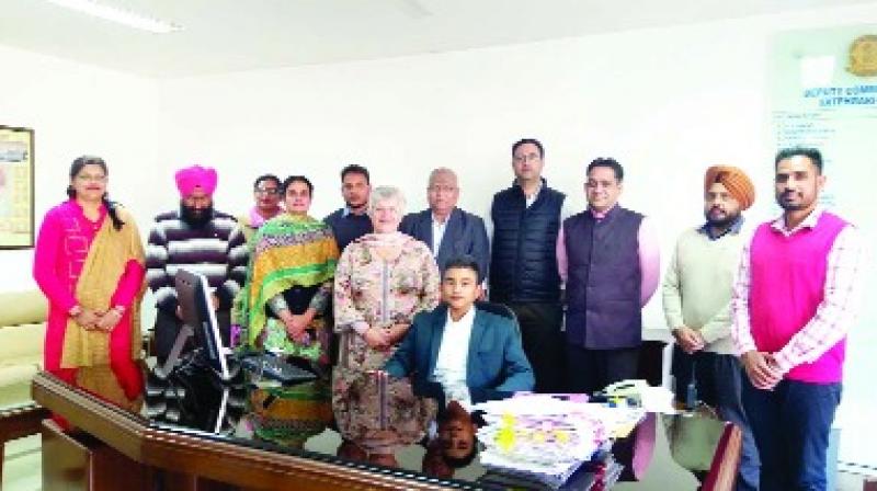 Encouraging children with disabilities at World Disability Day