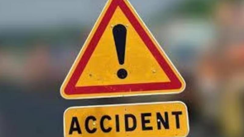 Elderly couple's car collides with trolley Sri Muktsar Sahib News in punjabi 