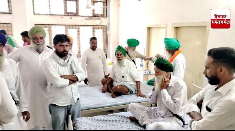 ਜੇਲ ’ਚੋਂ ਰਿਹਾਅ ਹੋਏ ਕਿਸਾਨਾਂ ਨੇ ਮੁੜ ਸ਼ੁਰੂ ਕੀਤੀ ਭੁੱਖ ਹੜਤਾਲ 