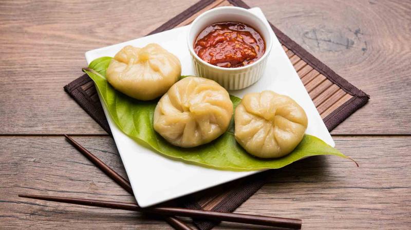 Homemade Wedge Momos