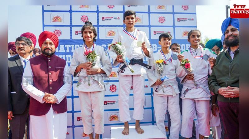 CM Channi Inaugurates Sub-Junior cadet Judo national championship at CU Gharuan