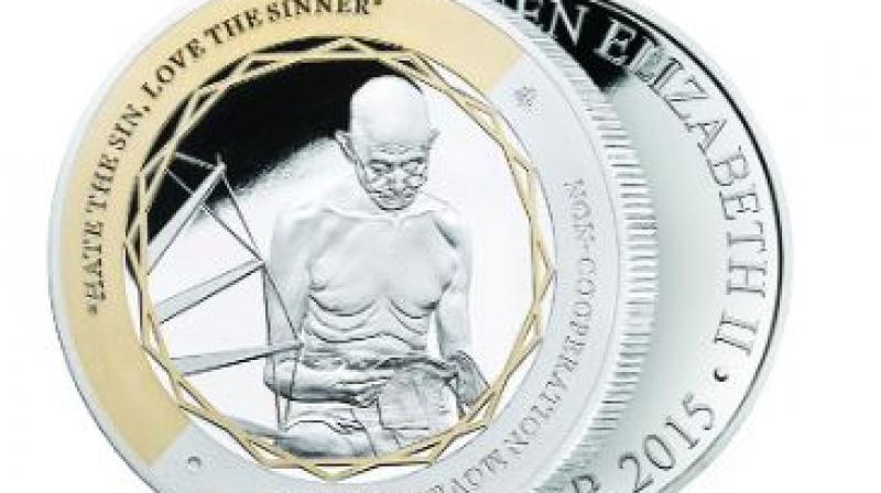Britain will issue coin in honor of Mahatma Gandhi