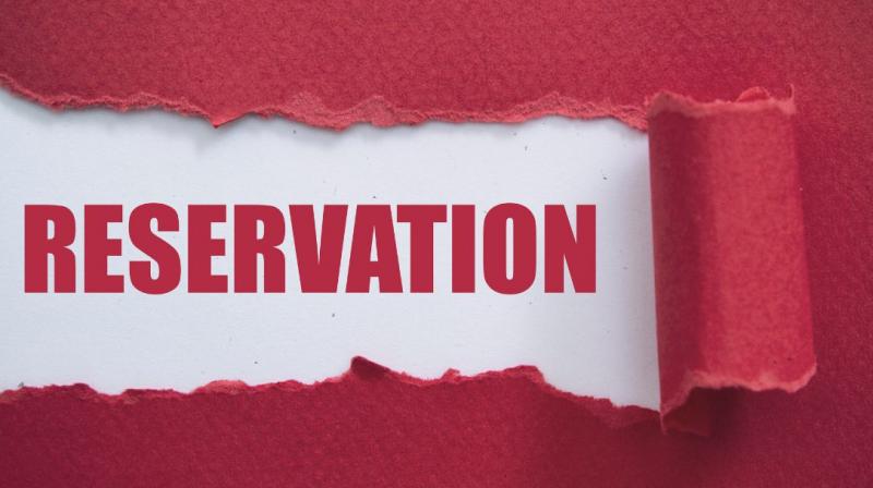 Distribution of reservation is not the solution of the problem