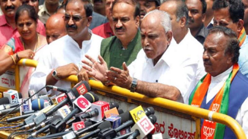 Yeddyurappa's government was formed at the behest of the high command