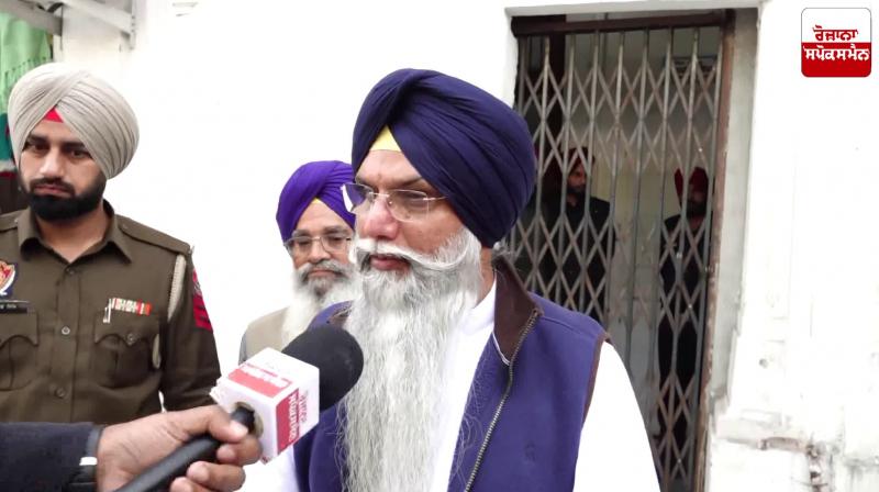05 members of the seven-member committee formed for Akali Dal recruitment met the Jathedar of Akal Takht Sahib